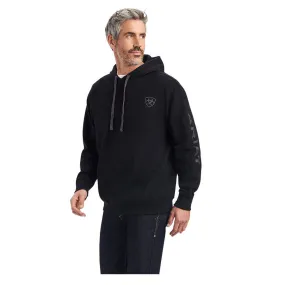 10040815 Ariat Men's Logo Hoodie - Black
