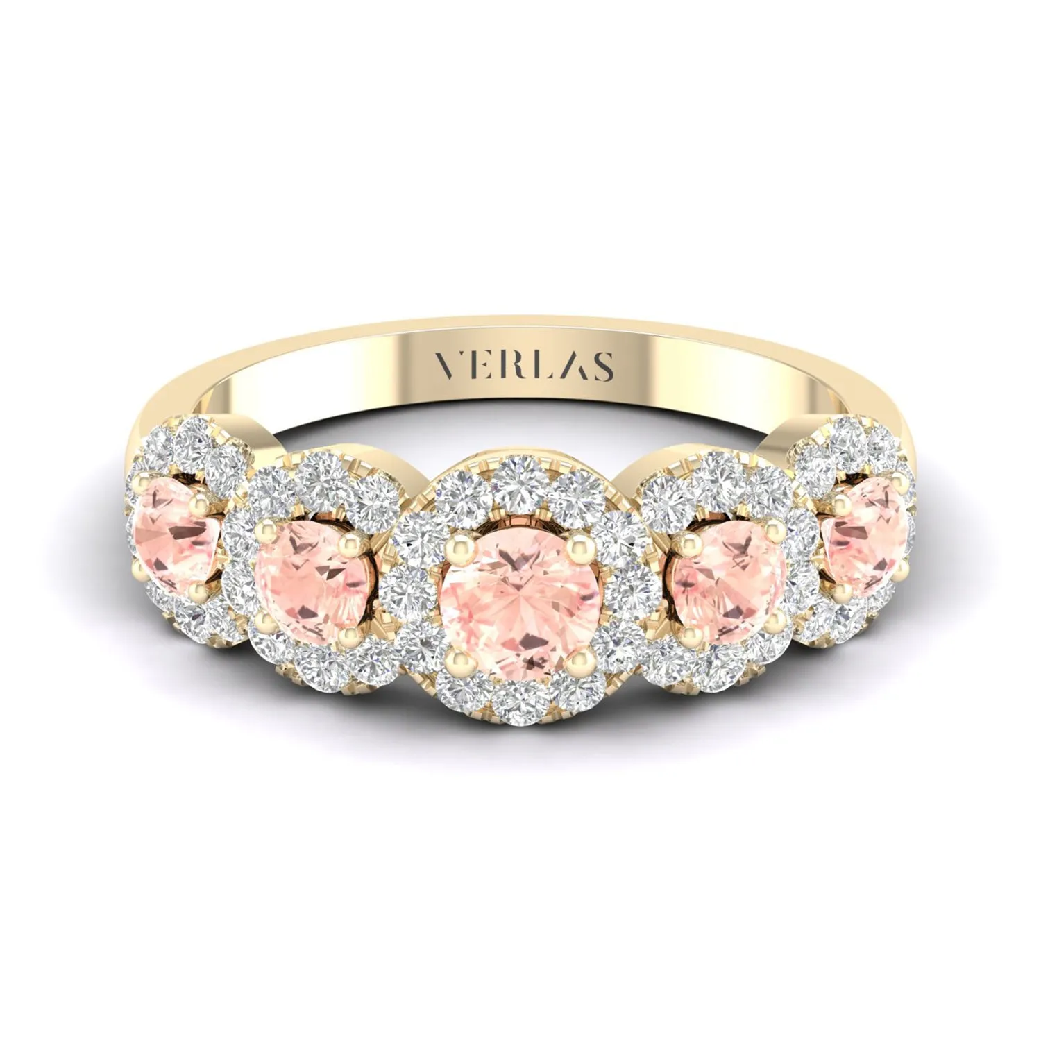 5-Gemstone Graduated Cherished Vows