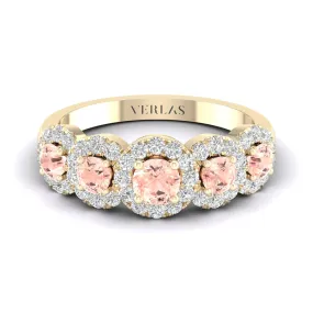 5-Gemstone Graduated Cherished Vows