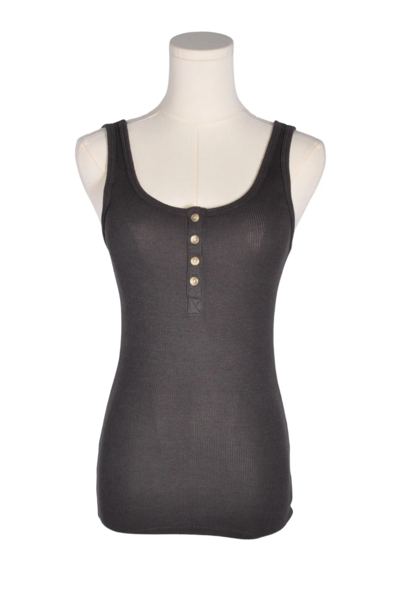 AMERICAN EAGLE Women Tank Tops Regular fit in Gray - XS