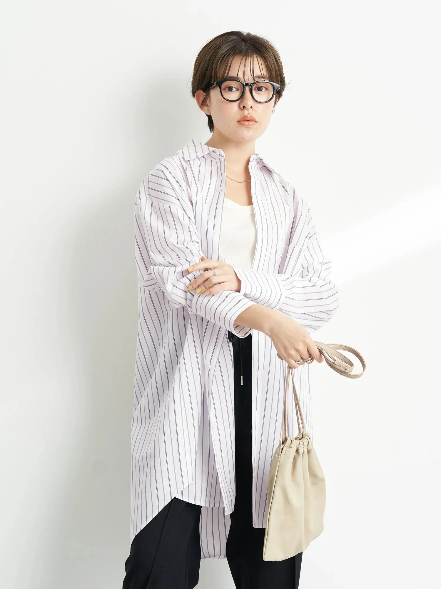 Amity Striped Overshirt