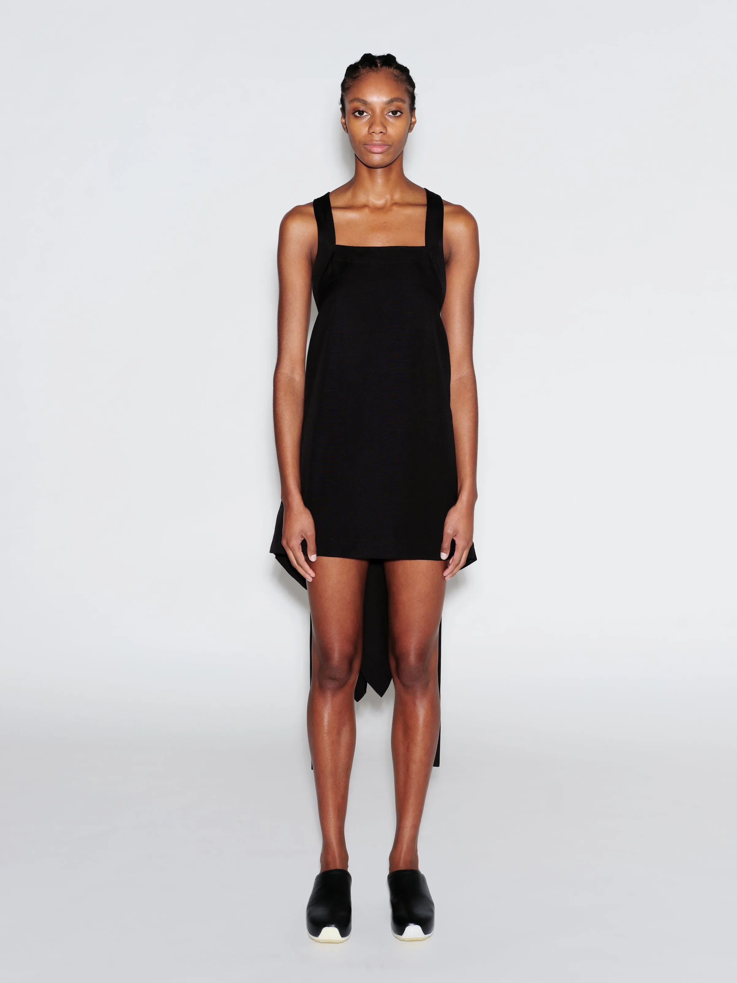 APRON TOP - FLUID SHANTUNG