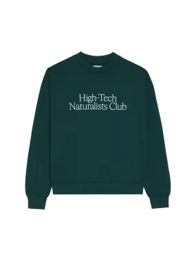 Archive High-Tech Naturalists Club Sweatshirt—foliage green