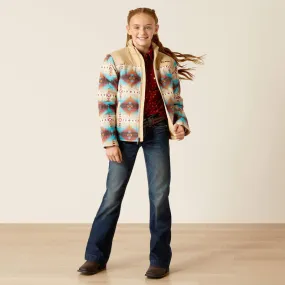 Ariat Girls Circus Jacket - Serrano Southwest Print - 10052471