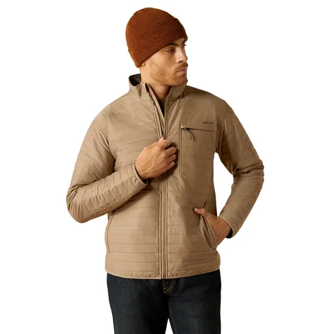 Ariat Men's Wylie Full Zip Khaki Jacket