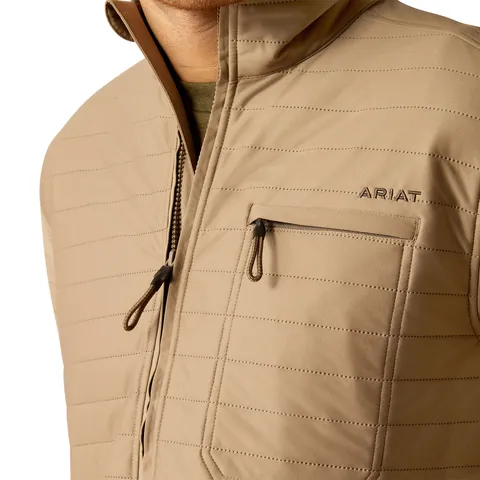 Ariat Men's Wylie Full Zip Khaki Jacket