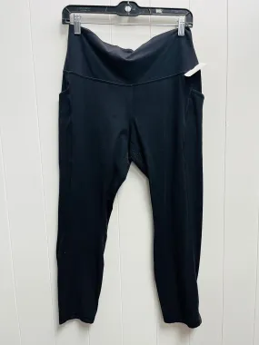 Athletic Leggings By Lululemon In Black, Size: 12