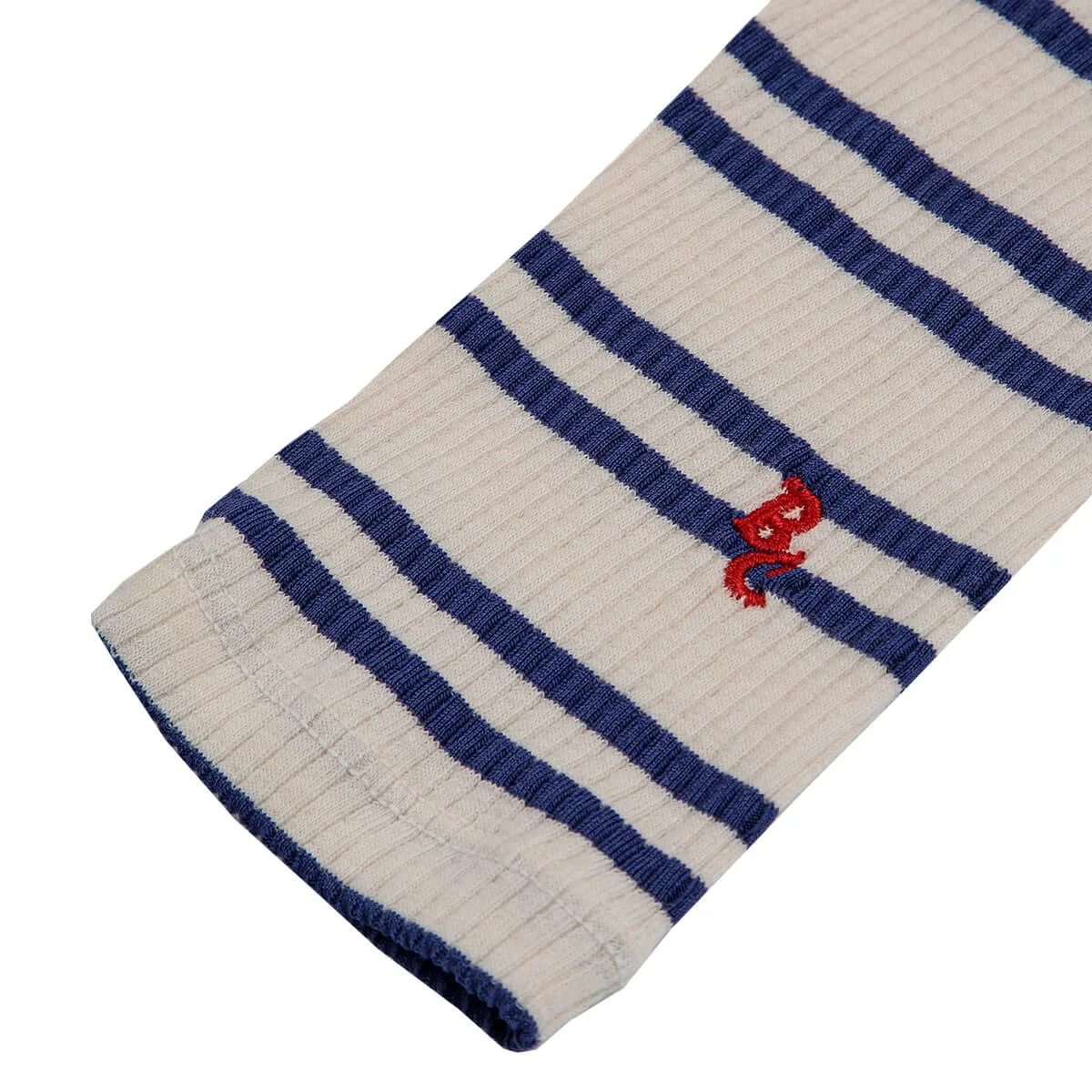 Baby Blue Stripes Leggings by Bobo Choses - Last Ones In Stock - 3-12 Months