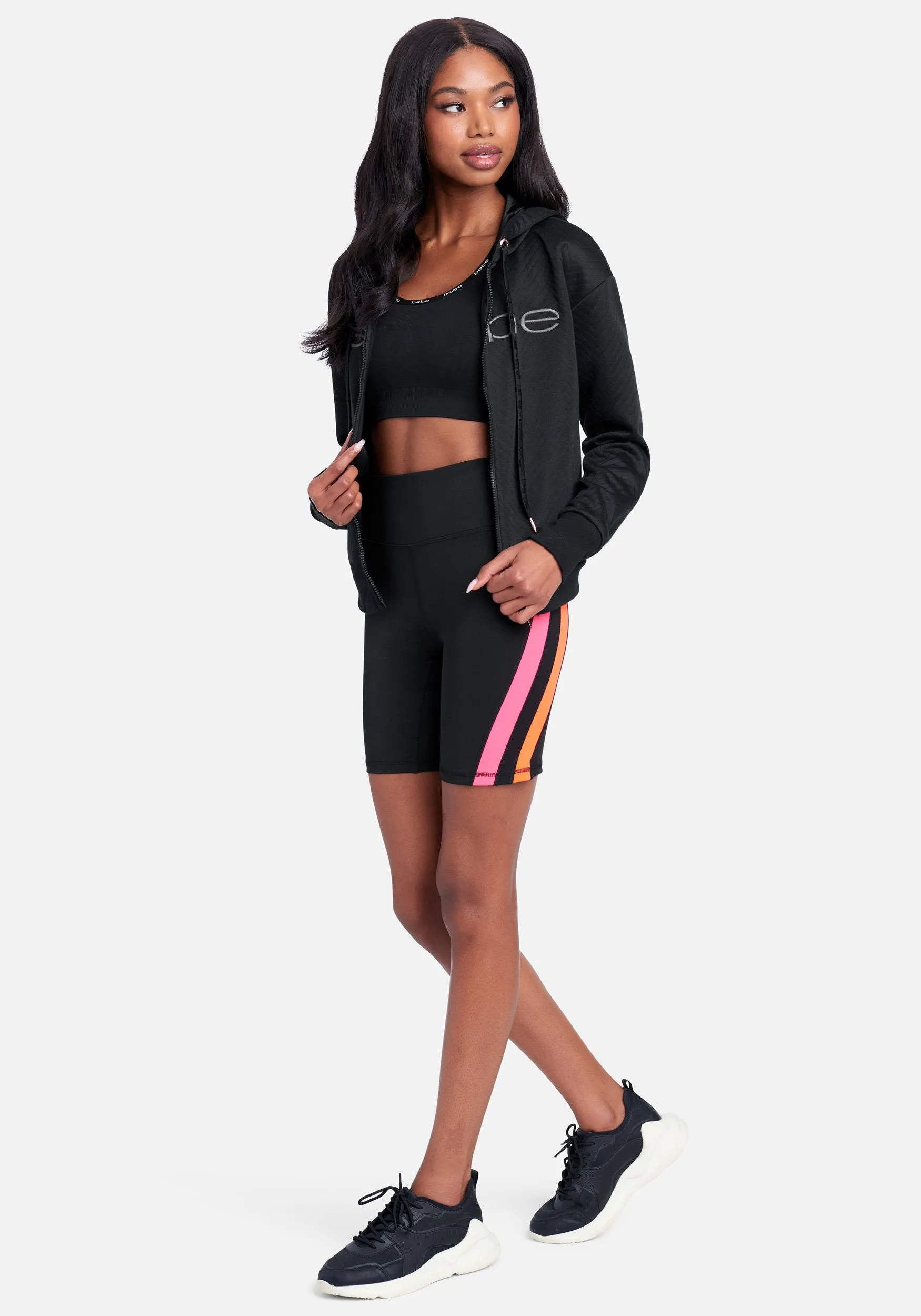 Bebe Colorblock Bike Short