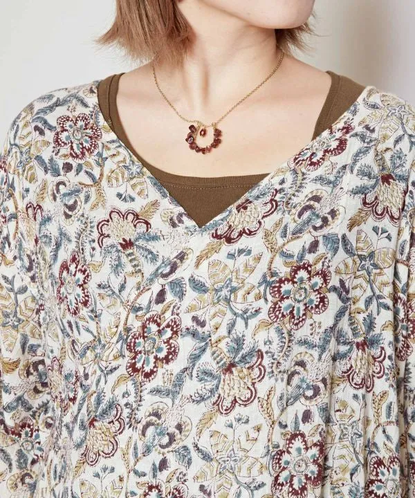 Block Print Versatile Cardigan