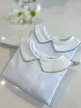 Bodysuit - Embroidered Trim Collar George