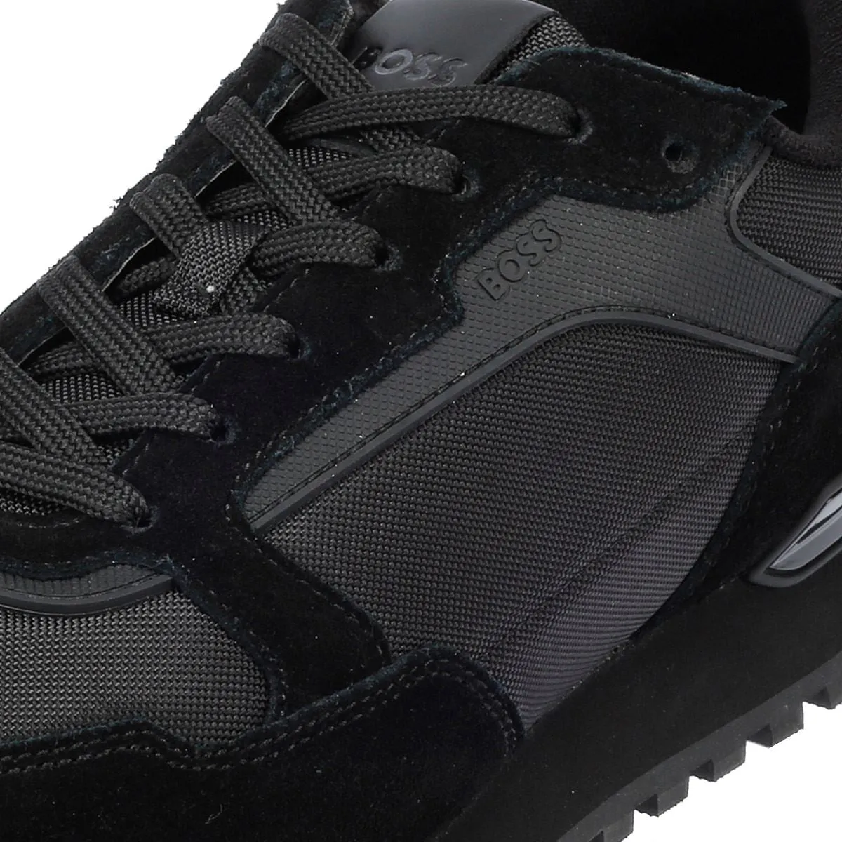 Boss Parkour Runn Men's Black Trainers