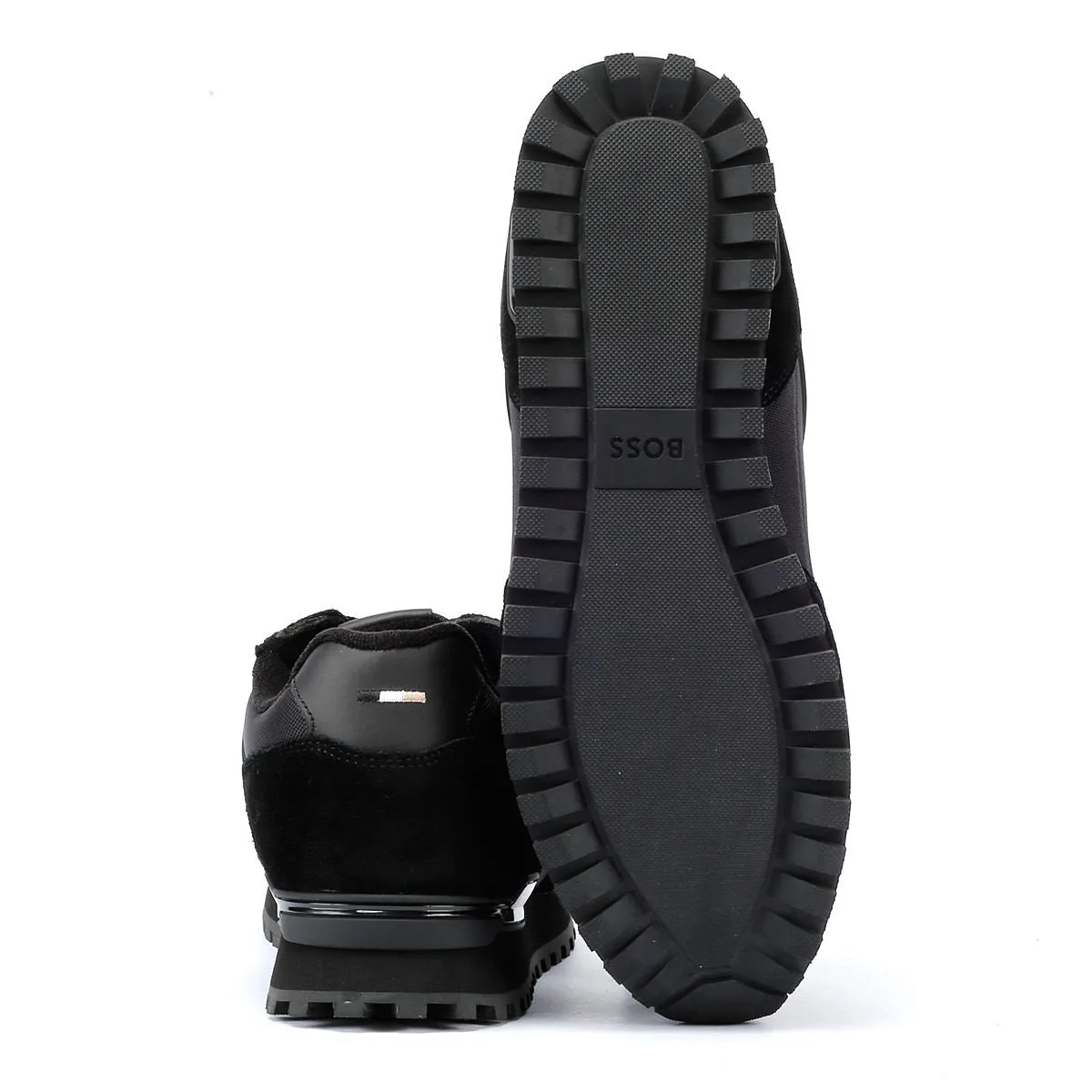 Boss Parkour Runn Men's Black Trainers