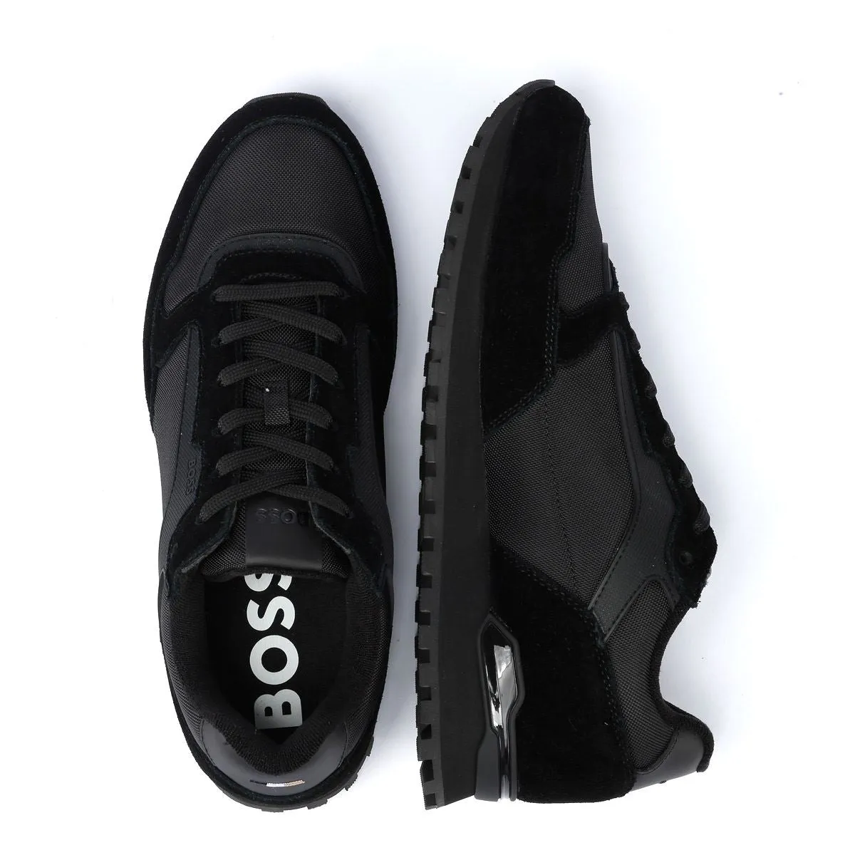 Boss Parkour Runn Men's Black Trainers