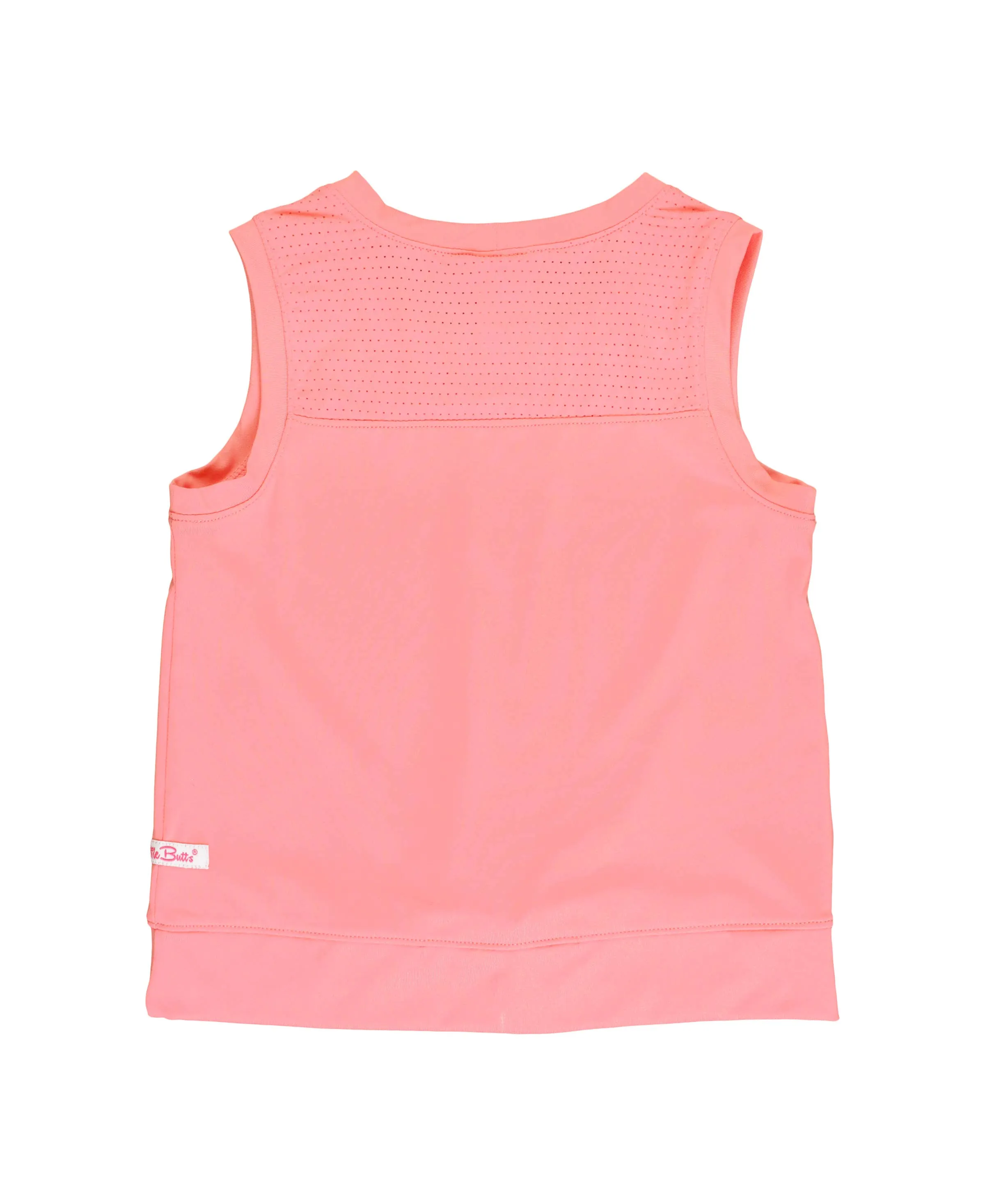 Bubblegum Pink Active Top With Mesh