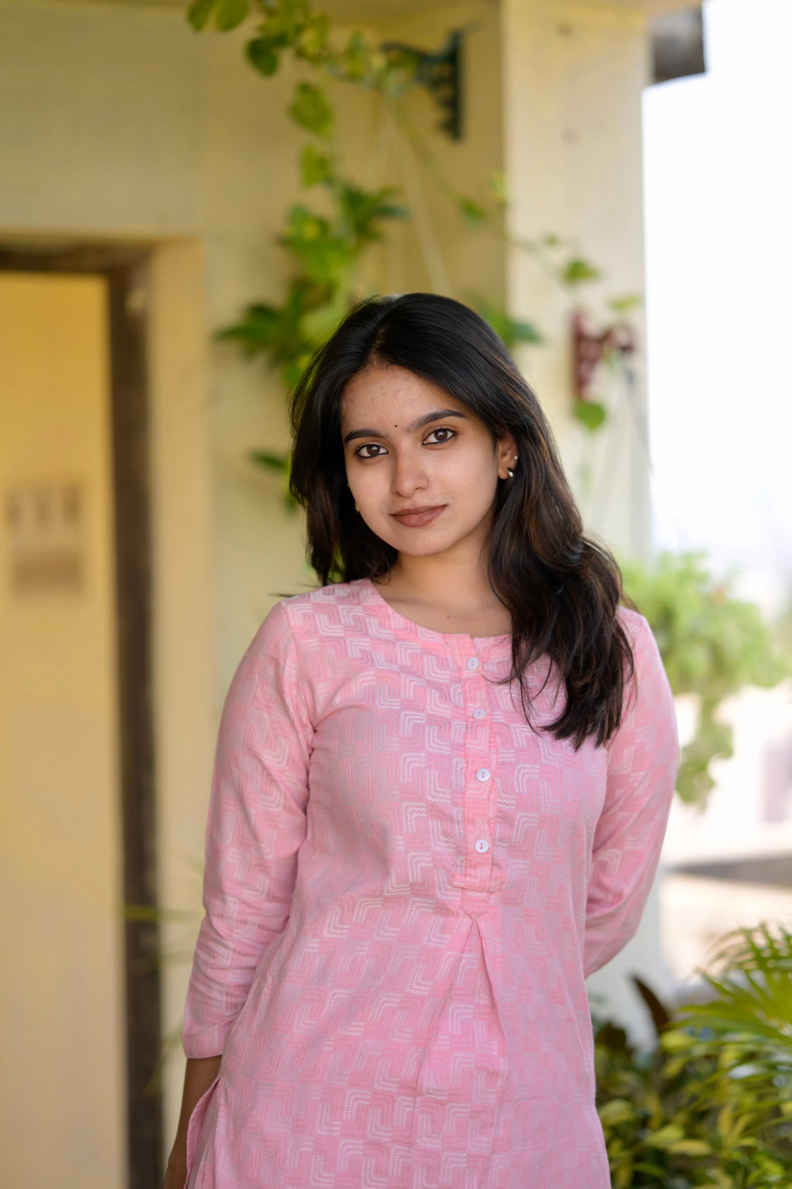 Budget Buys #19 - cotton blend kurta set in baby pink