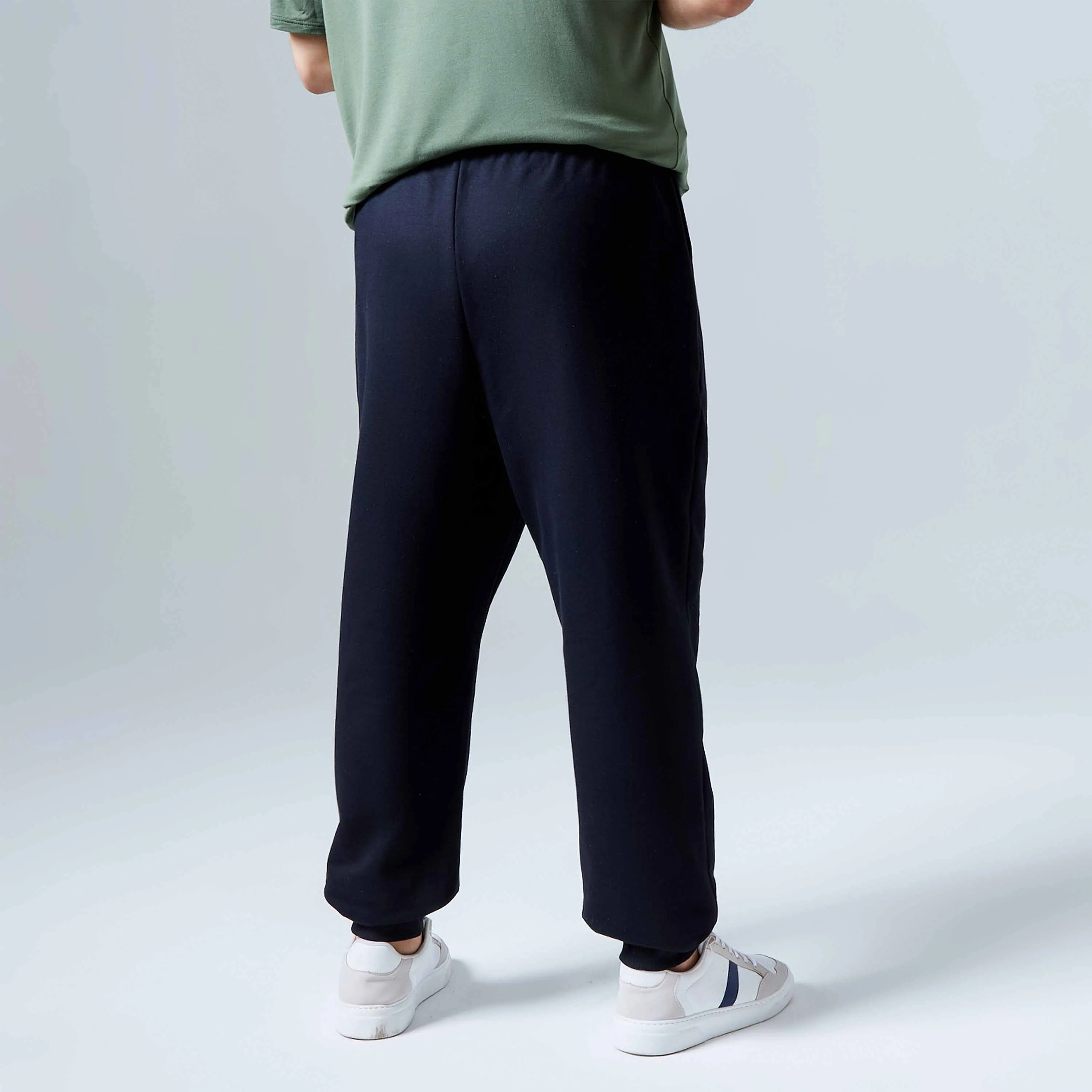 Calça Jogger Moletom Tech Impermeável Plus Masculina - Preto