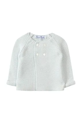 Cardigan - Sky blue cotton