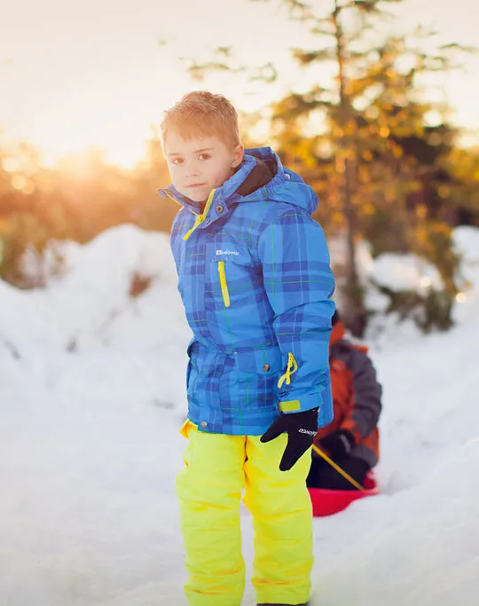 CHILDREN’S SKI COATS, BLUEYELLOW