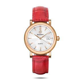 CLASSIC 32MM - Swiss Quartz Movement Watch | Rose Gold & White