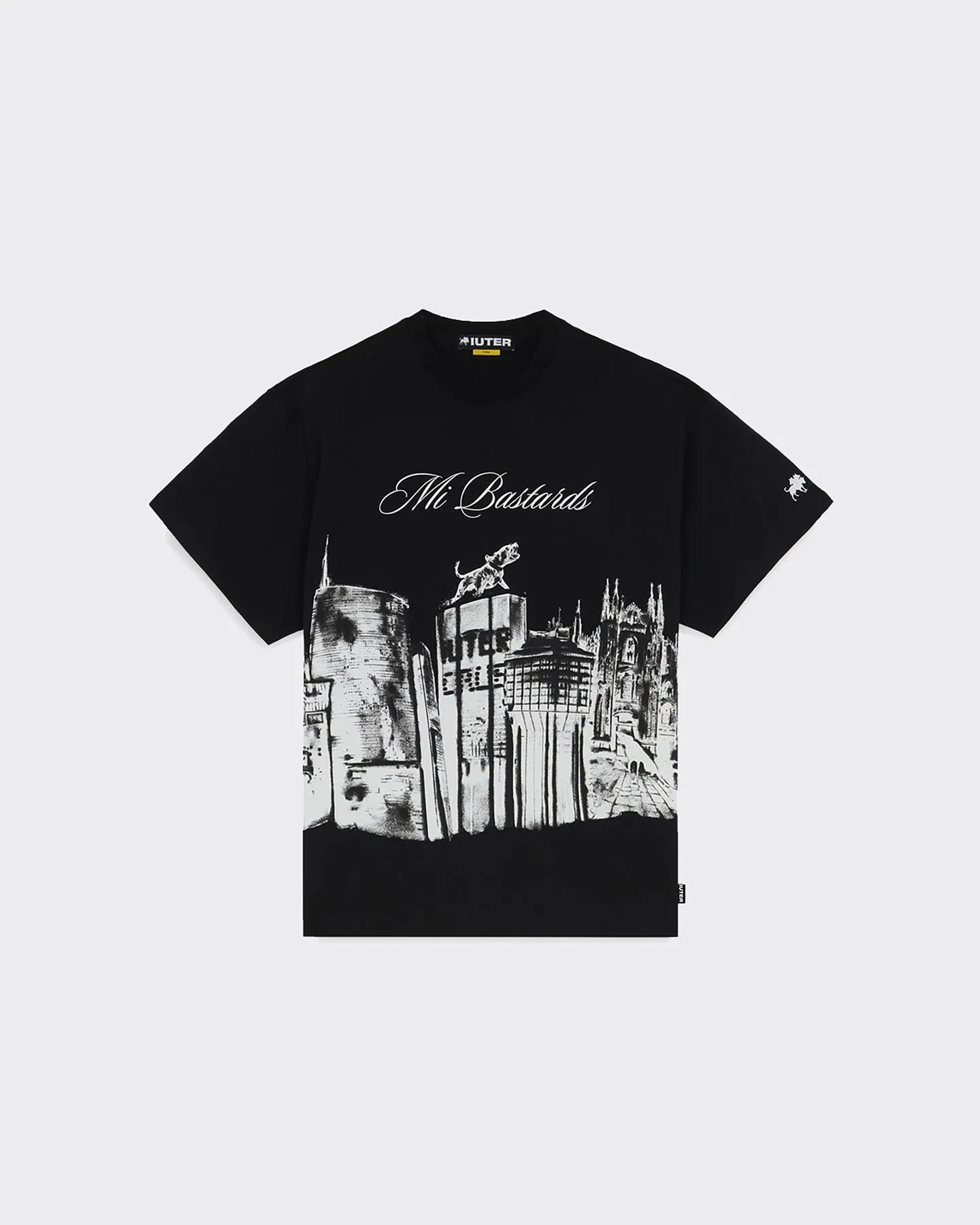 CLUB DOGO T-Shirt Skyline Nera