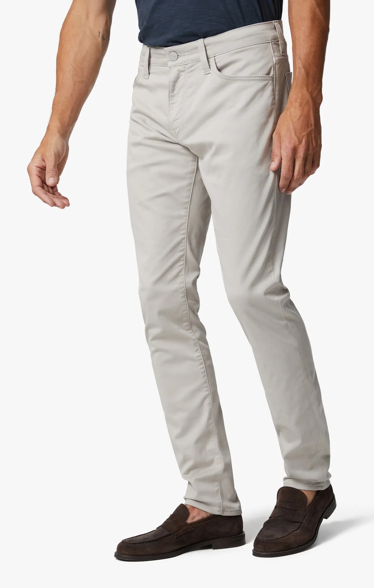 Cool Slim Leg Pants In Oyster Summer CoolMax