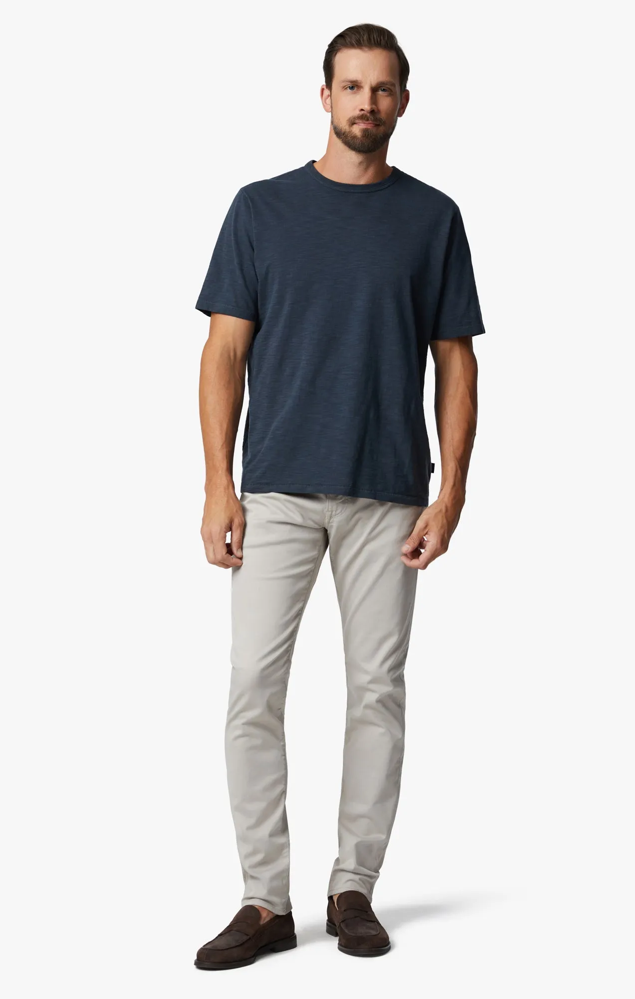 Cool Slim Leg Pants In Oyster Summer CoolMax