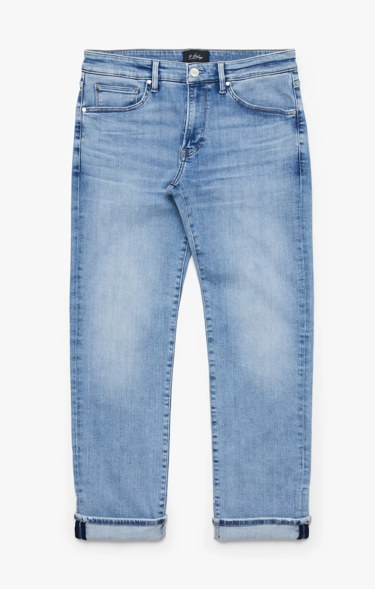 Cool Tapered Leg Jeans In Bleached Organic