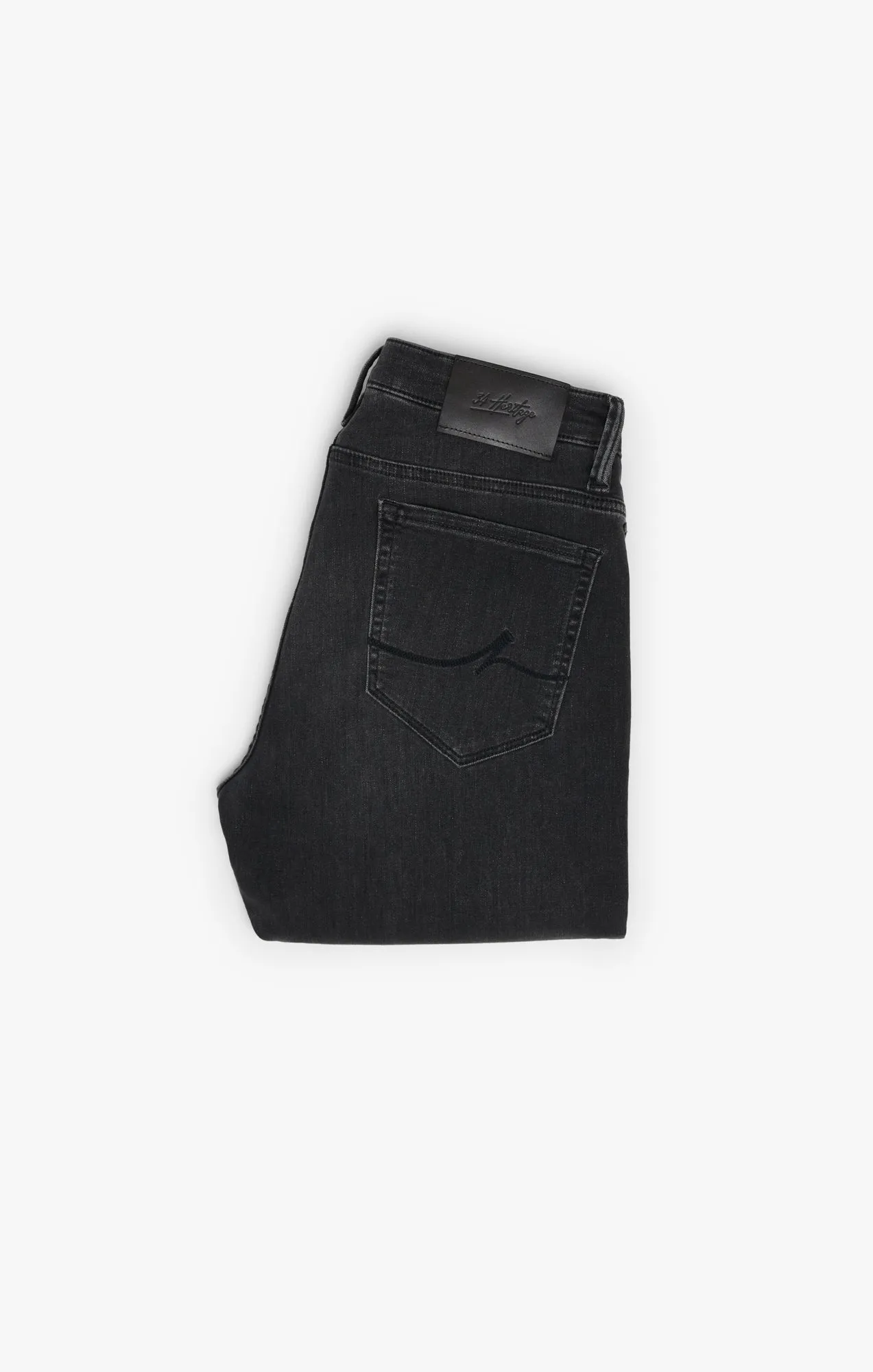 Cool Tapered Leg Jeans In Dark Smoke Refined