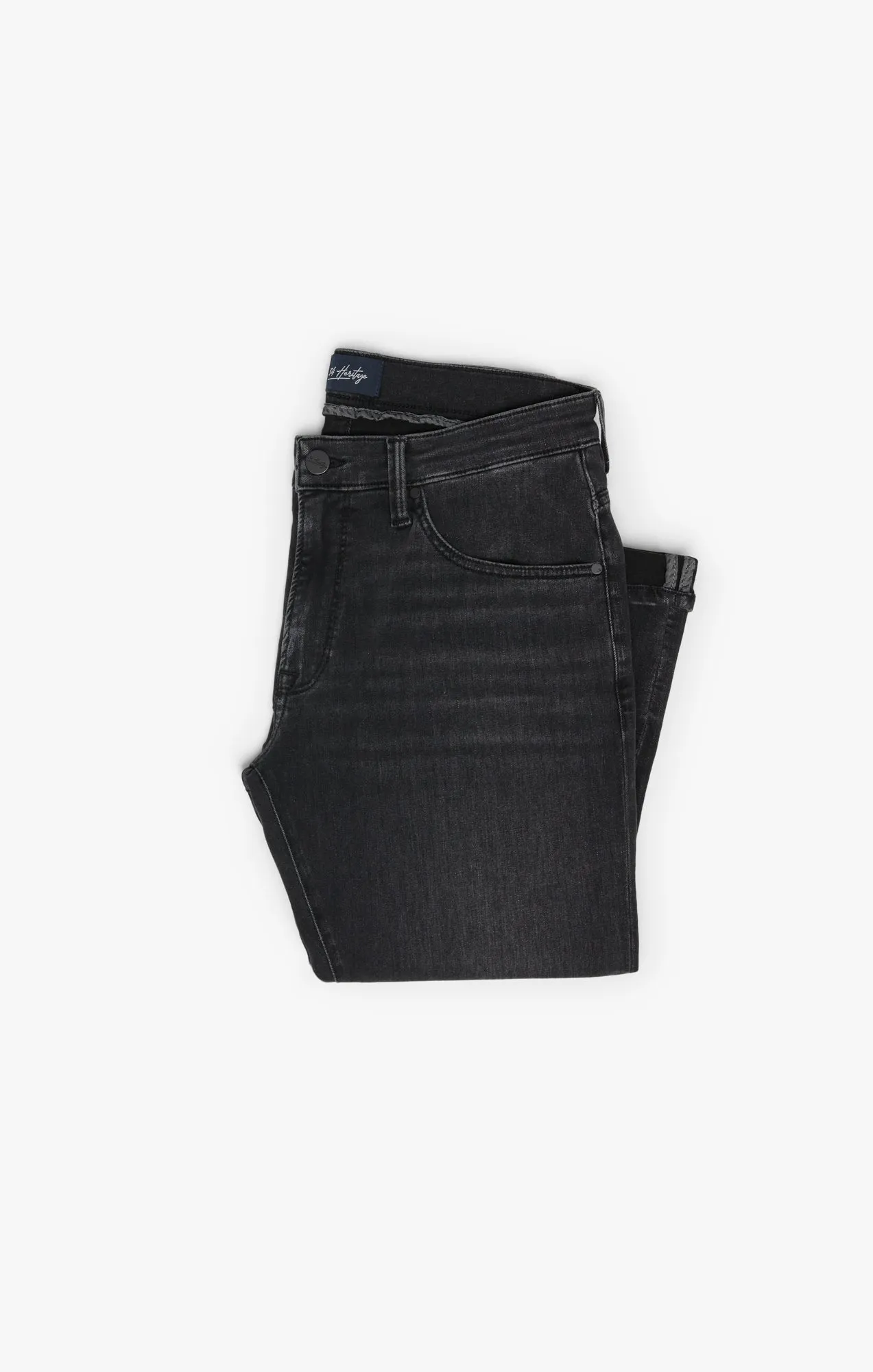 Cool Tapered Leg Jeans In Dark Smoke Refined