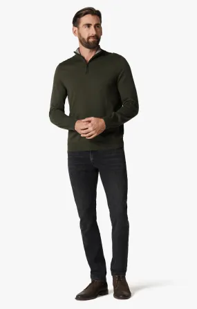Cool Tapered Leg Jeans In Dark Smoke Refined