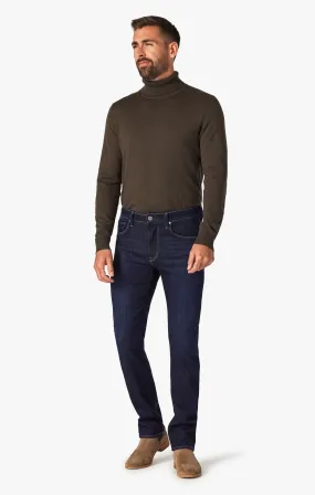 Cool Tapered Leg Jeans In Deep Refined