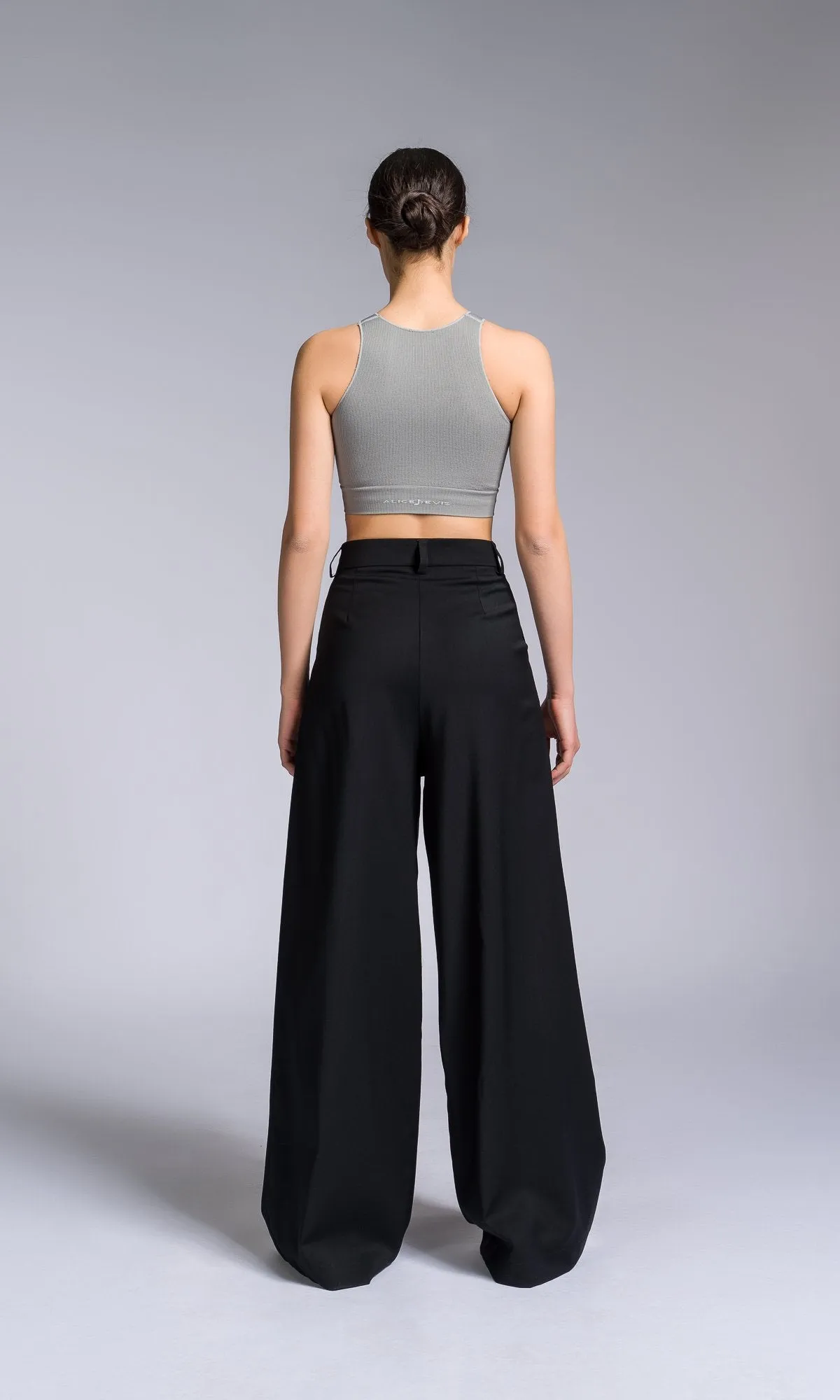 Cool Wool Tuck Pants