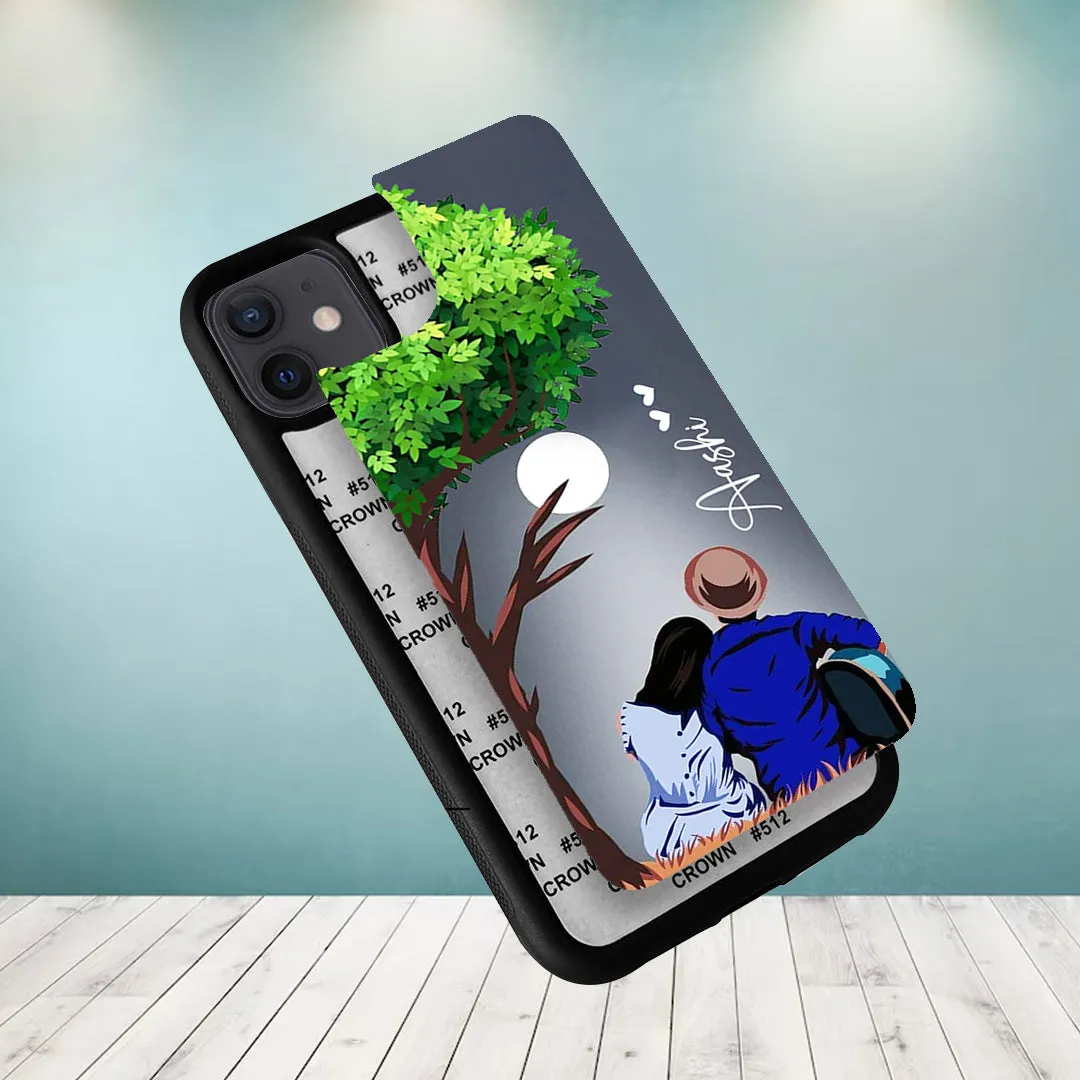 Couple Glossy Metal Case Cover For Redmi