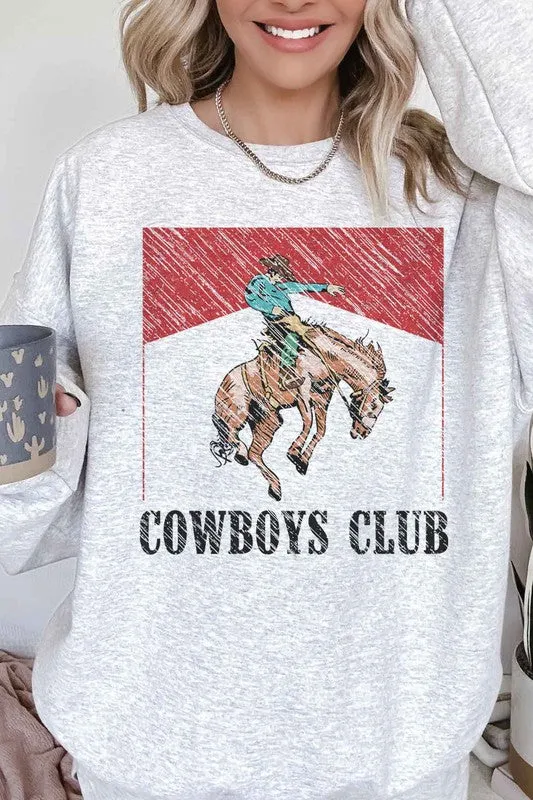 Cowboys Club Oversized Sweatshirt