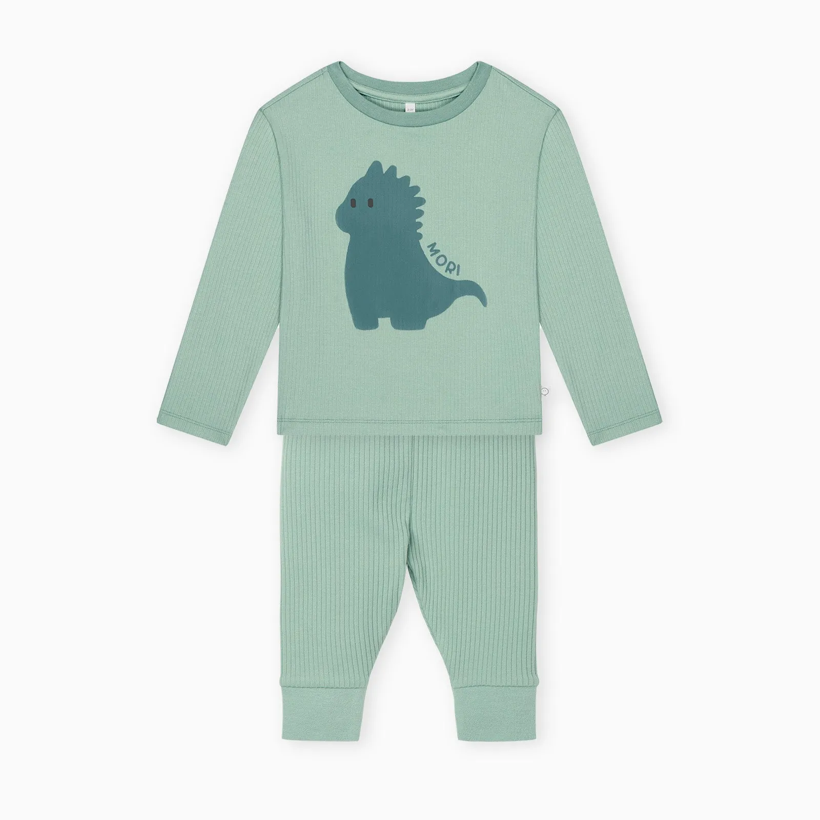 Dino Ribbed Tee & Leggings Outfit