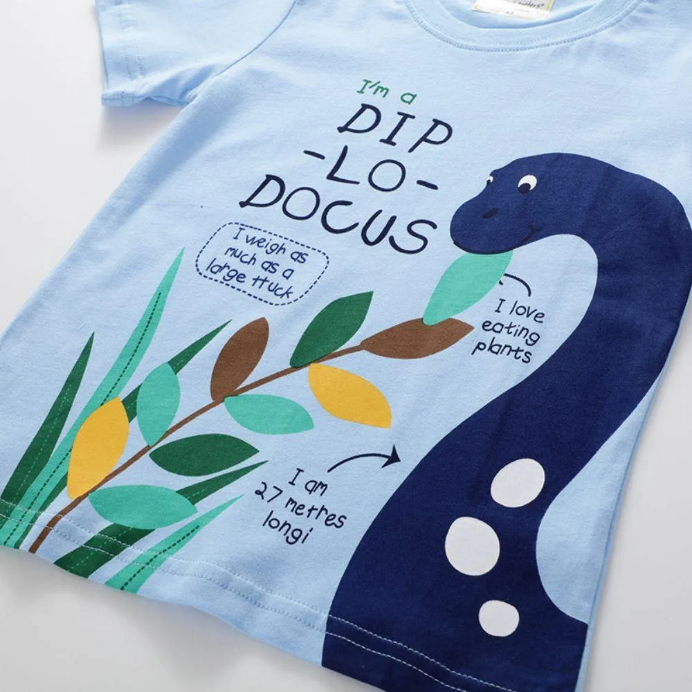 DINOSAUR PRINT GRAPHIC TEE