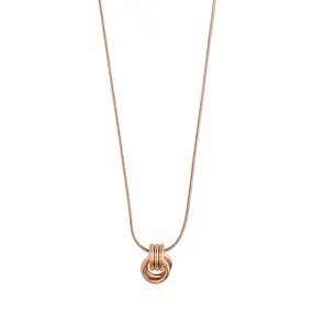 DORIS necklace rosegold-plated