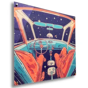 DREAMING? (Retro-Space) Acrylic Wall Art
