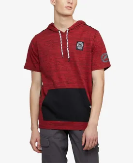 Ecko Unltd Men's Short Sleeve Car Side Hoodie, Red