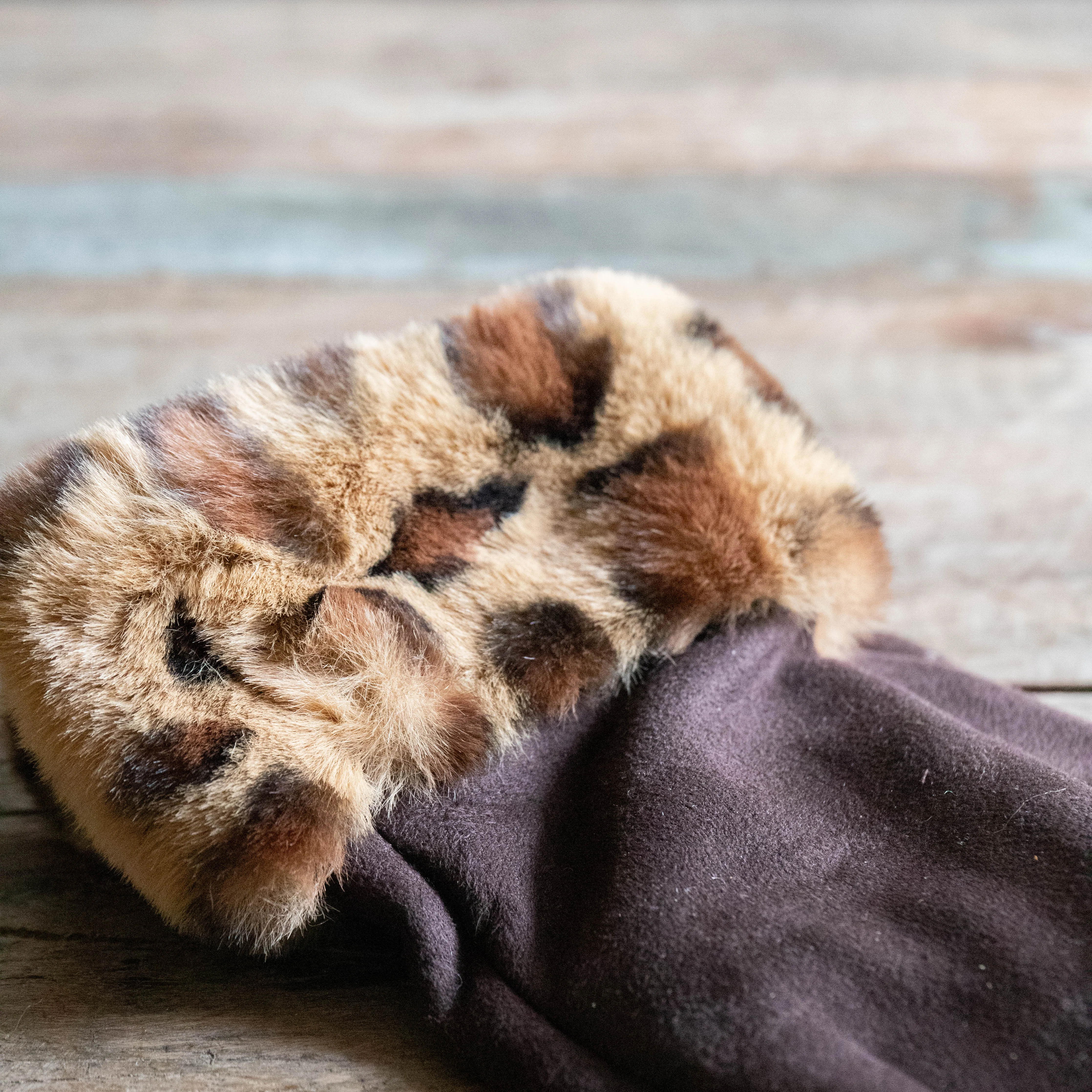 Faux Fur Trimmed Gloves - 3 Colours