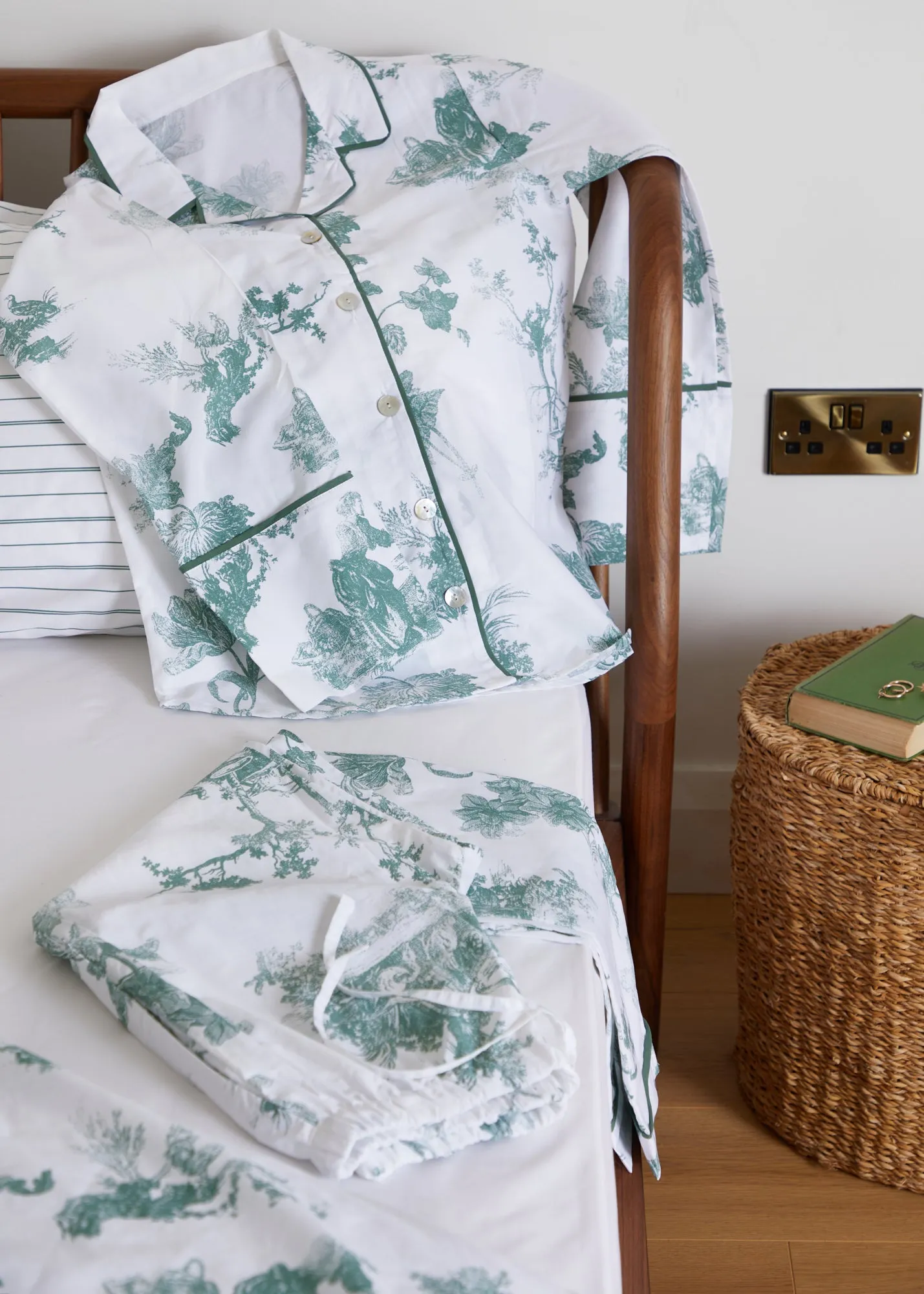 Foxford Green Toile Pyjamas