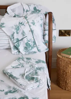 Foxford Green Toile Pyjamas