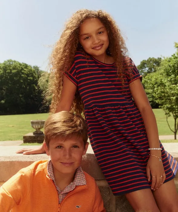 GIRLS EVERYDAY STRIPE DRESS
