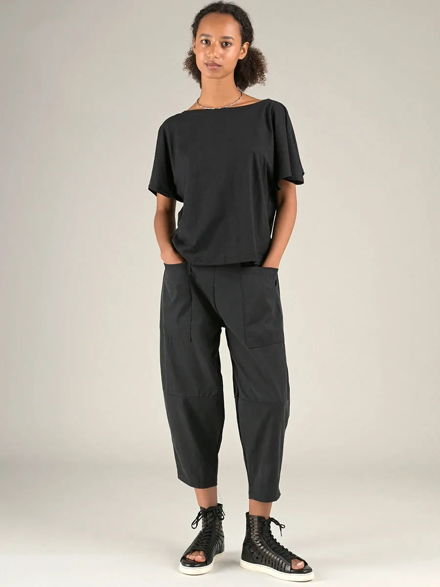 Hemp Organic Cotton Handkerchief Sleeve T-Shirt