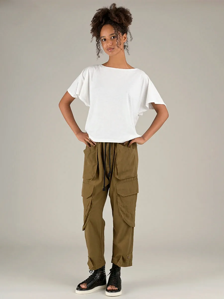 Hemp Organic Cotton Handkerchief Sleeve T-Shirt