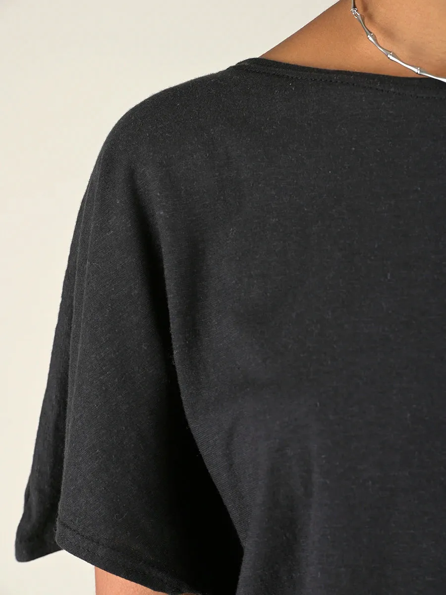 Hemp Organic Cotton Handkerchief Sleeve T-Shirt