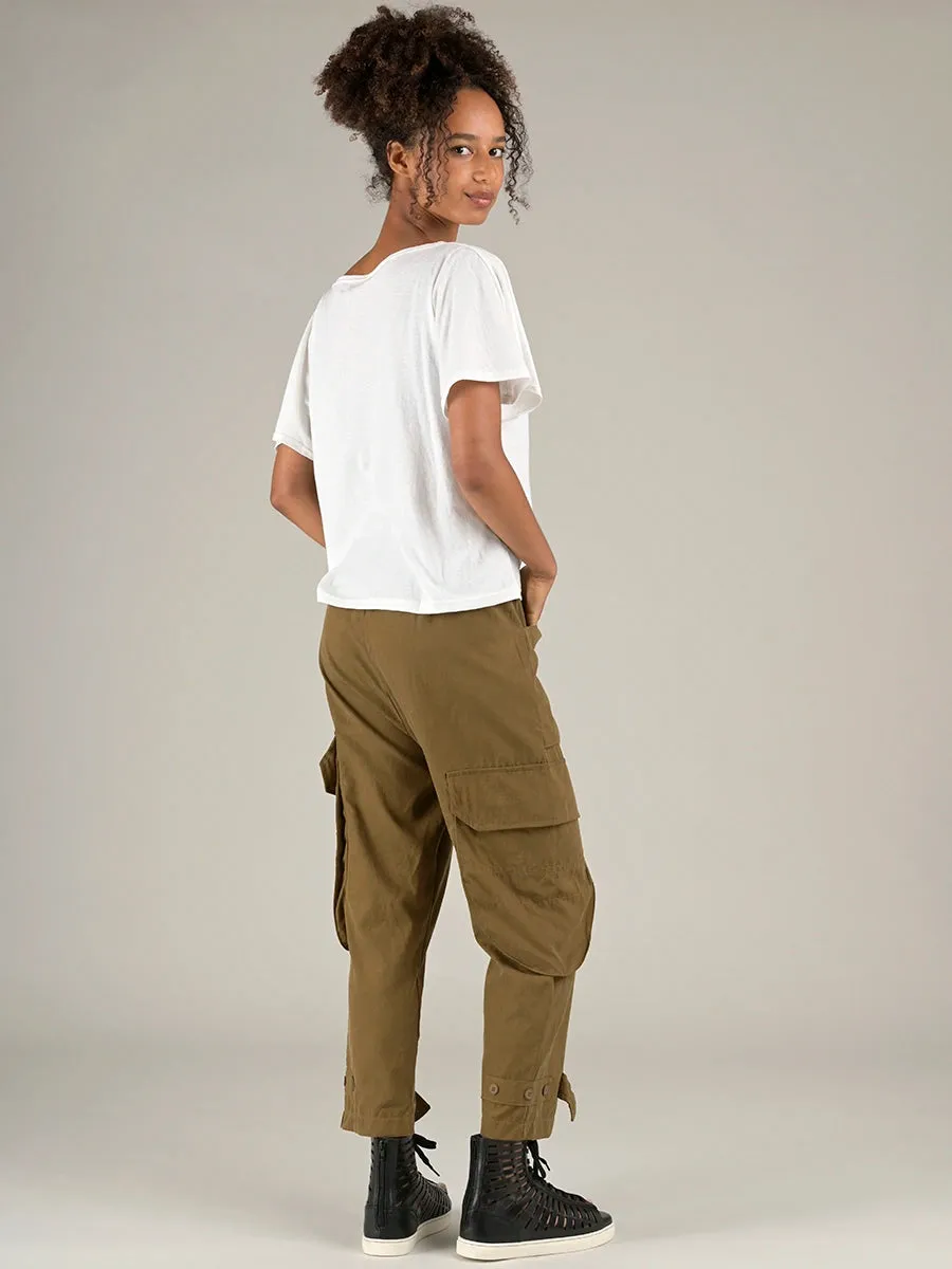 Hemp Organic Cotton Handkerchief Sleeve T-Shirt