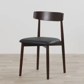 Henry Dining Chair - Walnut/Black