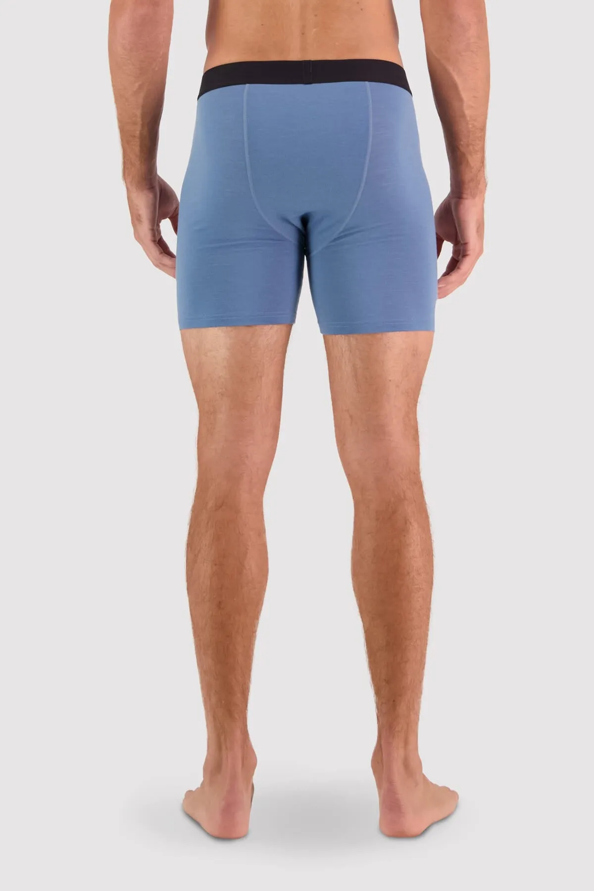 Hold 'em Merino Boxer - Blue Slate
